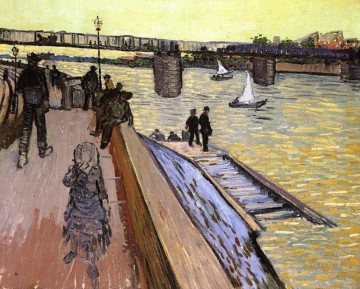 トリンクタイユの橋 フィンセント・ファン・ゴッホ Oil Paintings